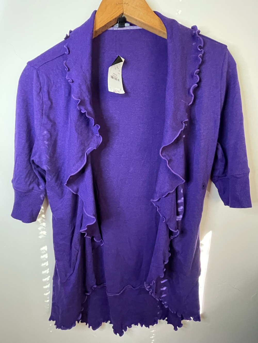 Purple Cardigan